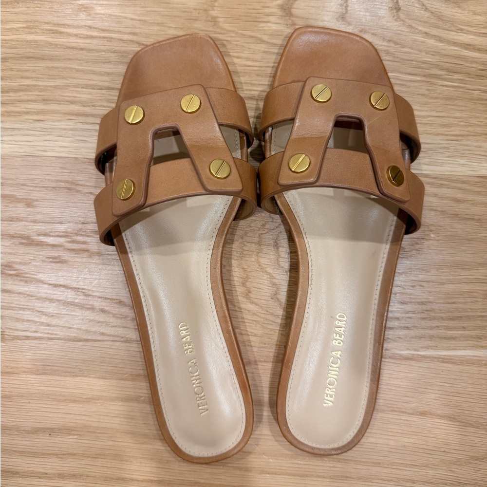Veronica Beard Via Slide Sandals Women’s Size 5